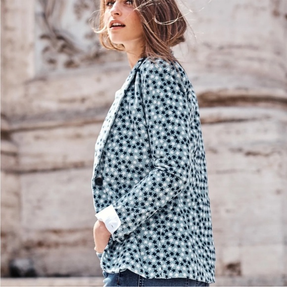 NWT Boden Oxshott Cord Blazer Heritage Blue Stars - Picture 3 of 9